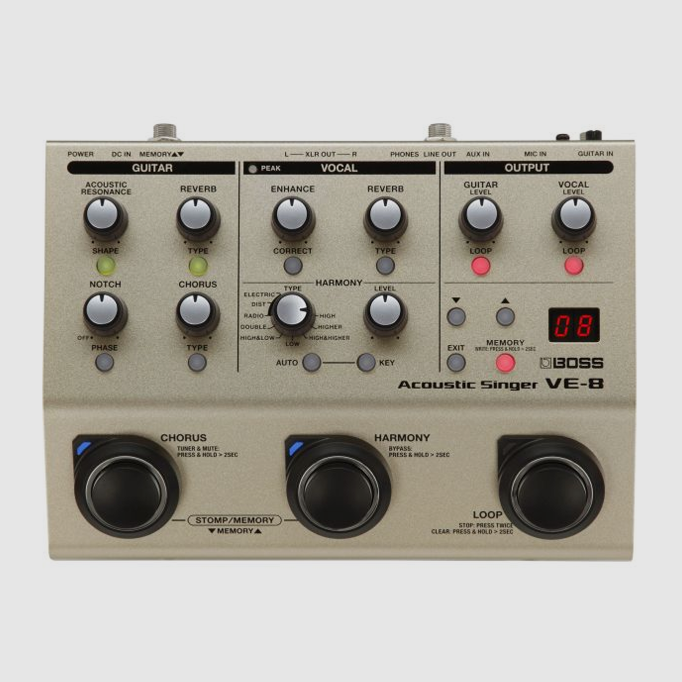 Boss VE-8 Acoustic Singer